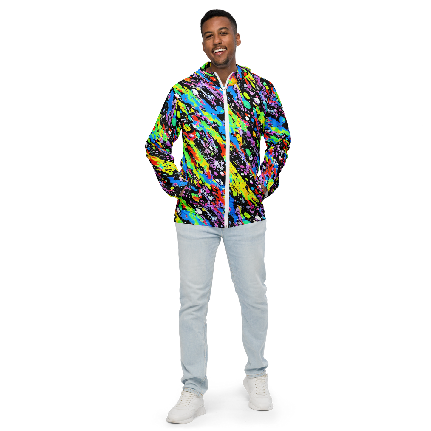 Men's Windbreaker - Pollock Pulse