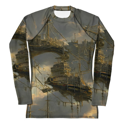 Women's Rash Guard - Ethereal Armada