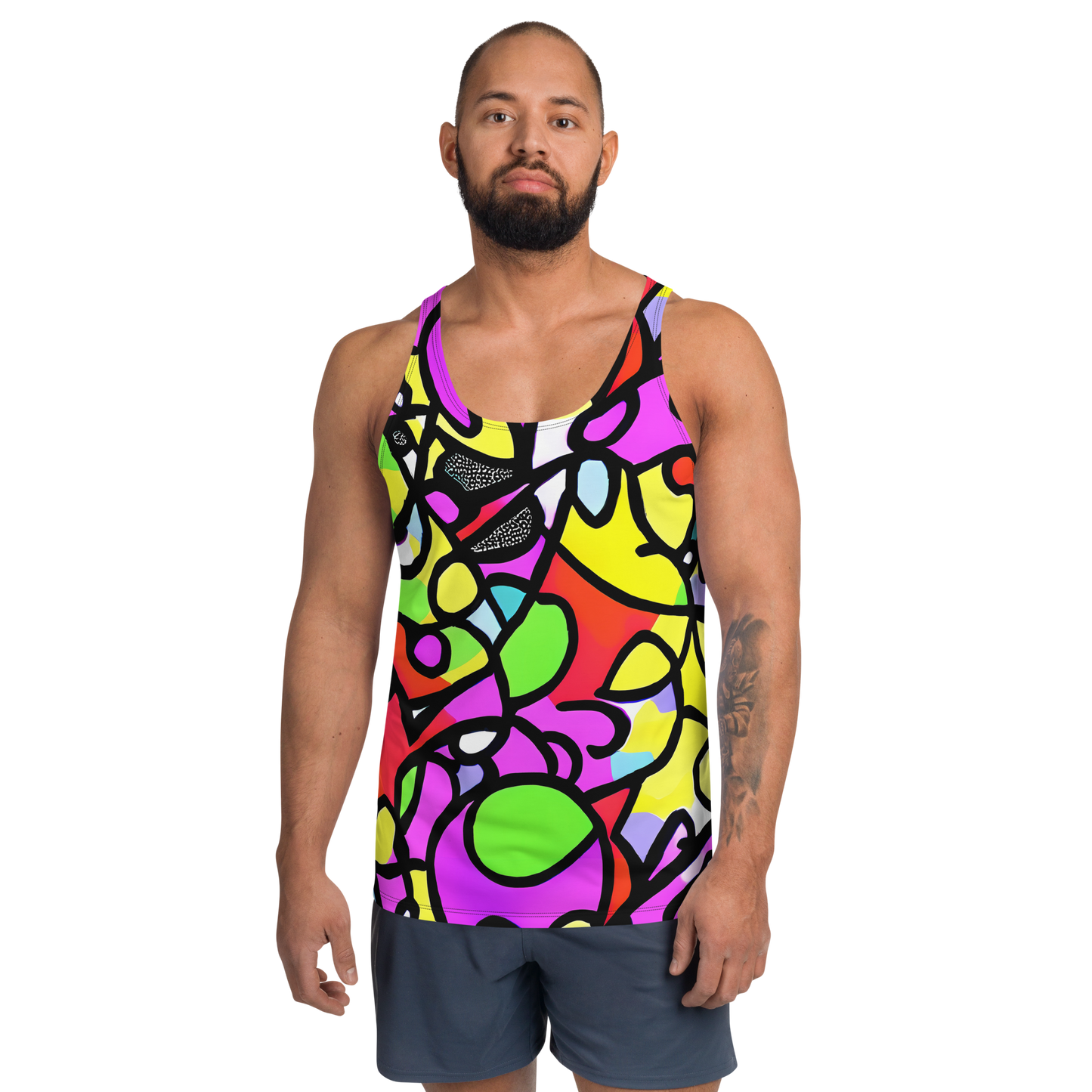 Men's Tank Top - Vivid Serenade