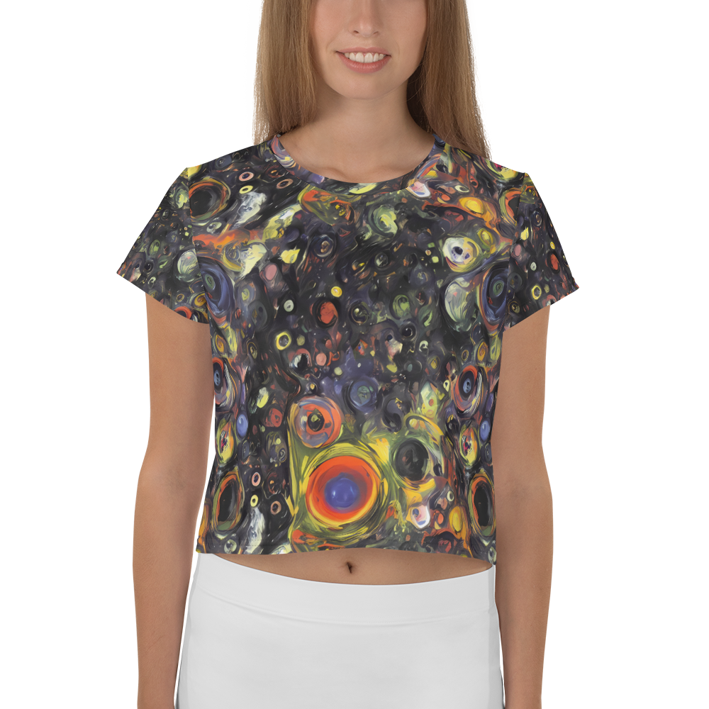 Women's Crop Tee - Stellar Spin