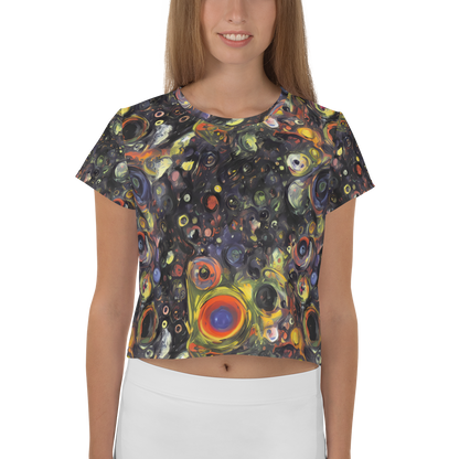 Women's Crop Tee - Stellar Spin