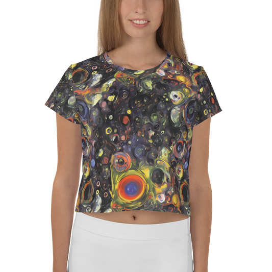 Women's Crop Tee - Stellar Spin