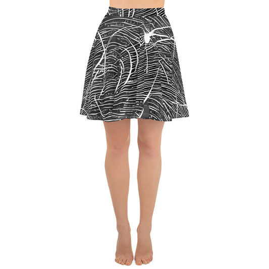 Skater Skirt - Silver Echo