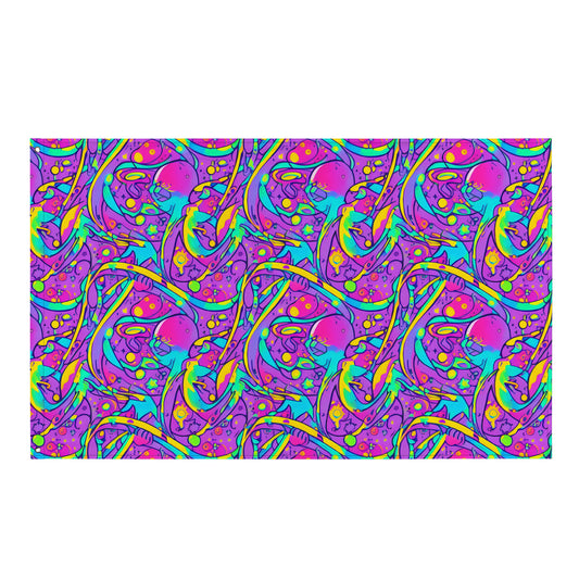 Flag - Neon Galaxy Whirl