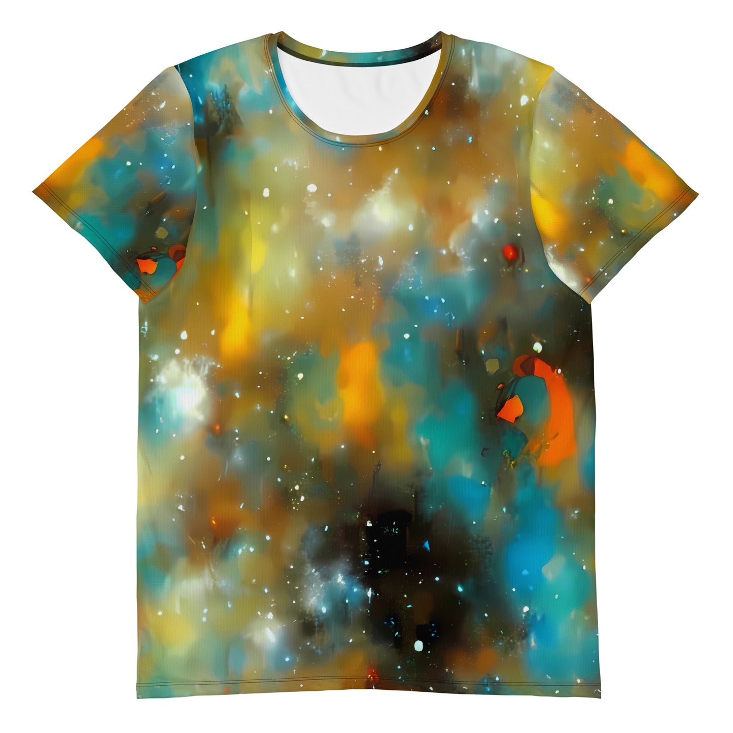 Men's Athletic T-Shirt - Abstract Tapestries