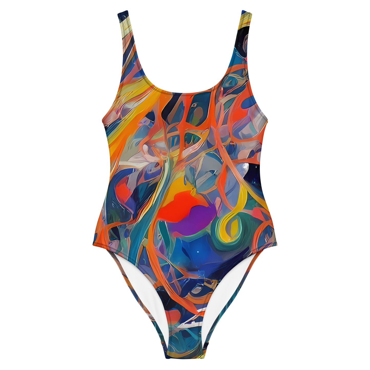 One-Piece Swimsuit - Vivid Tangle