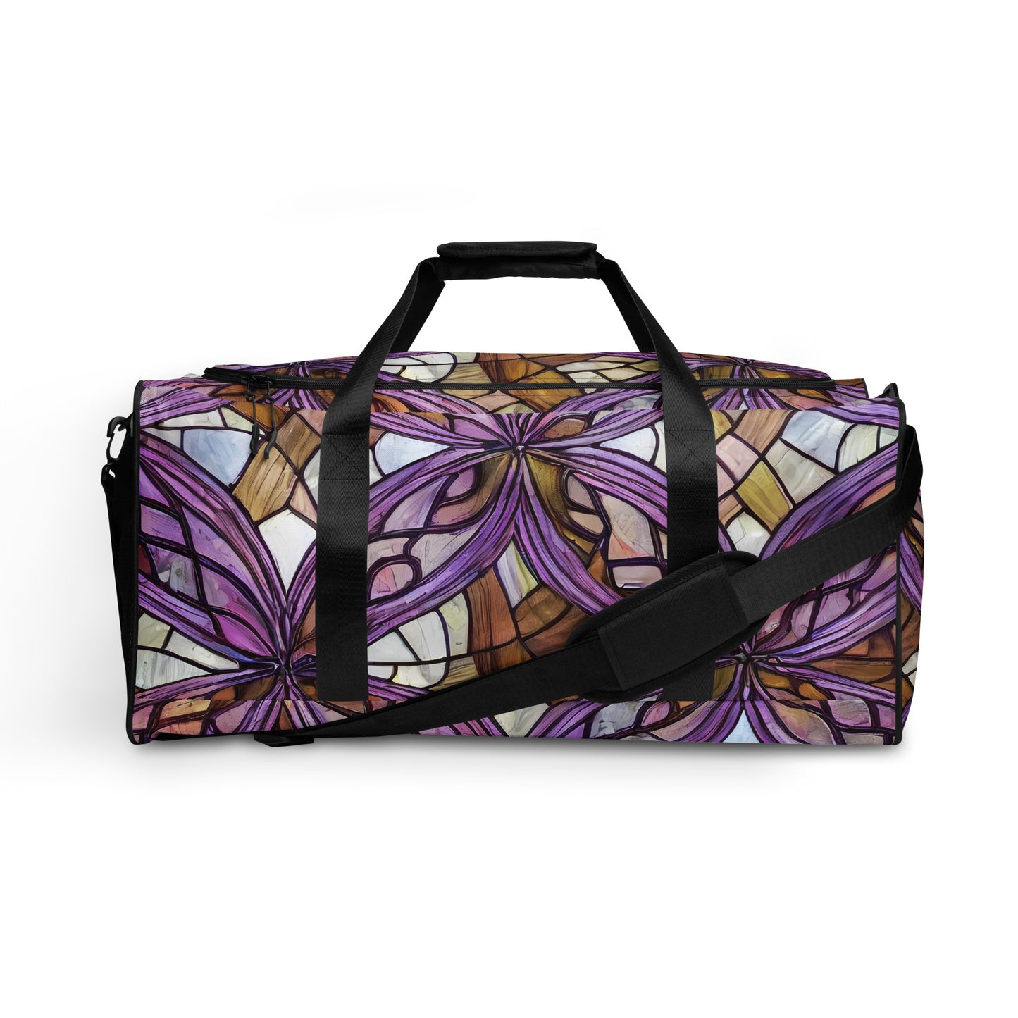 Duffle Bag - Stained Glass Whirl