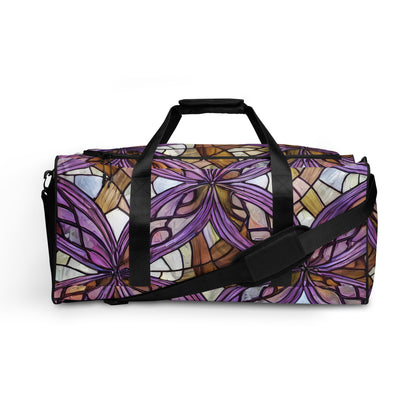 Duffle Bag - Stained Glass Whirl