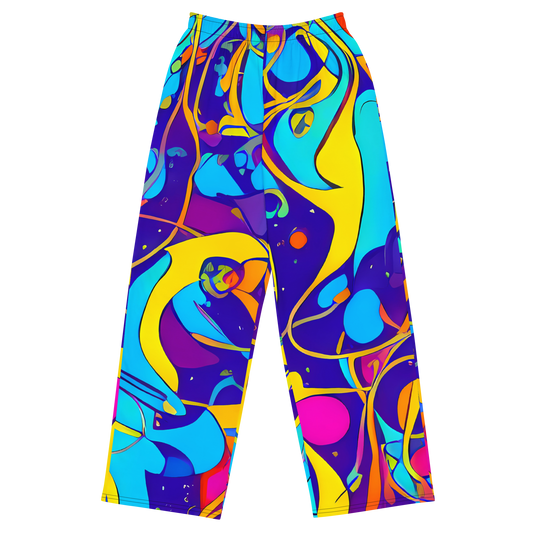 Wide-Leg Pants - Spectral Tangle