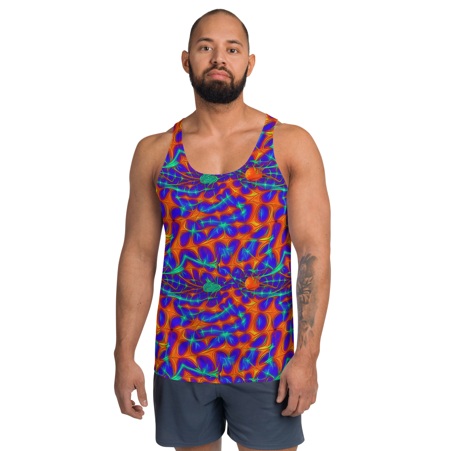 Men's Tank Top - Nebula Tides