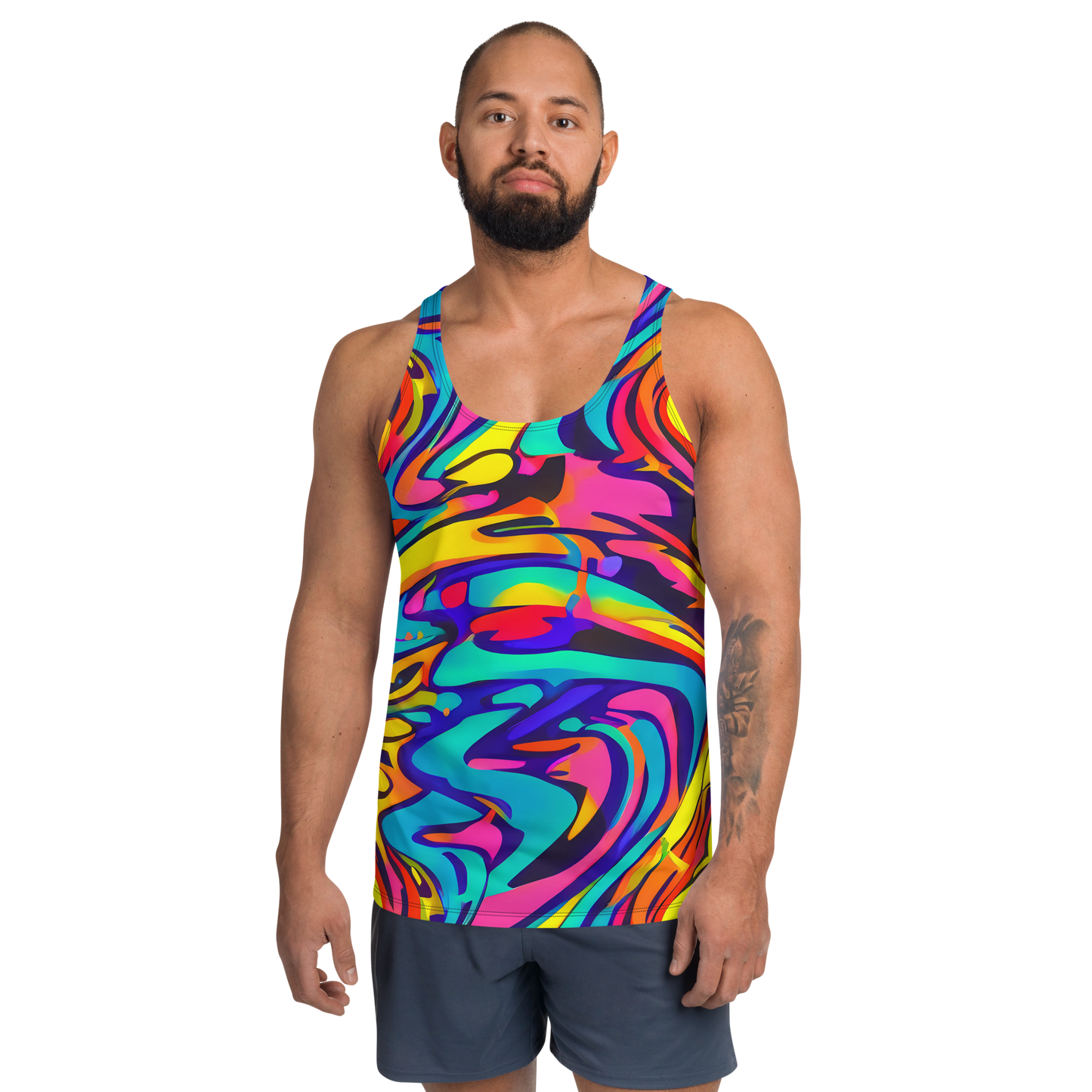 Men's Tank Top - Electric Ecstasy