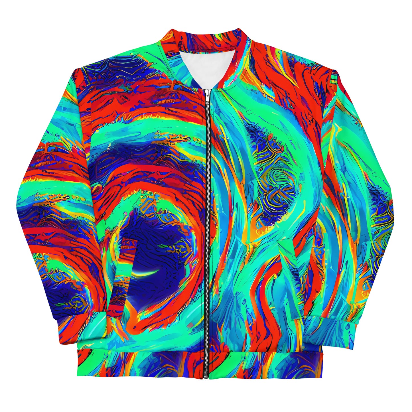 Bomber Jacket - Cerulean Cyclone