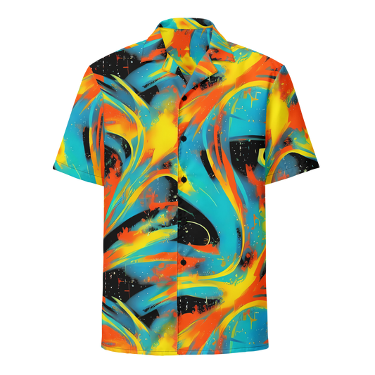 Button Shirt - Solar Swoosh