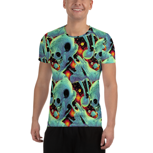 Men's Athletic T-Shirt - Galactic Grotesque