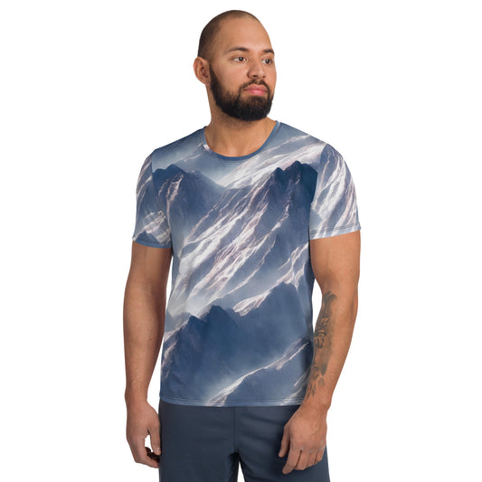 Men's Athletic T-Shirt - Frosted Zenith