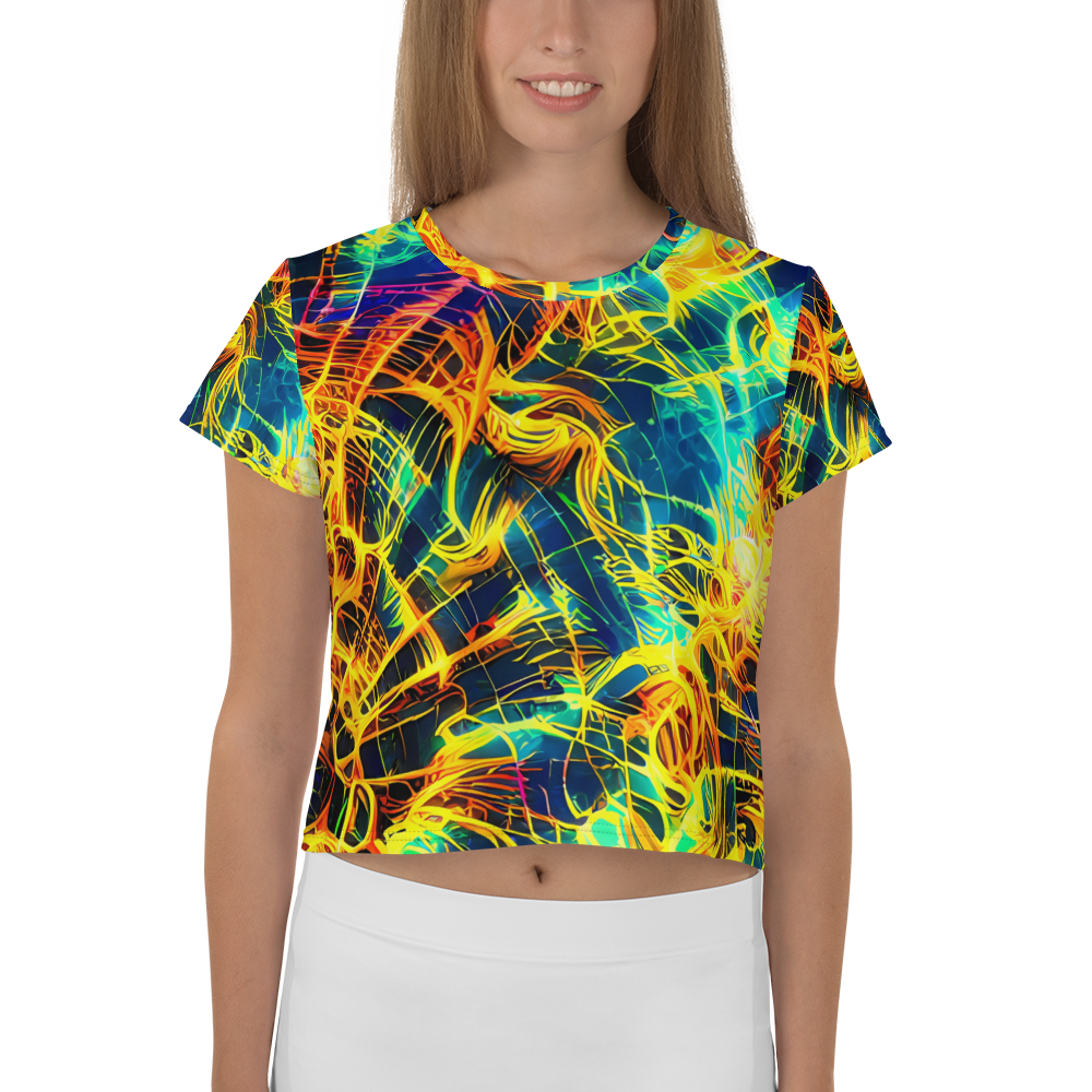 Women's Crop Tee - Kapp's Kaleidoscope