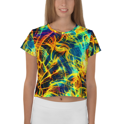 Women's Crop Tee - Kapp's Kaleidoscope