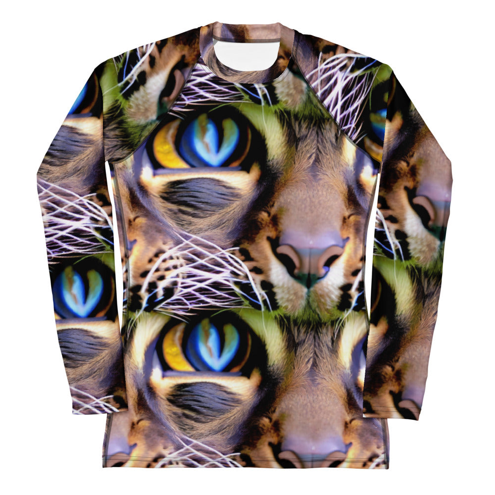 Women's Rash Guard - Eye of the Wild