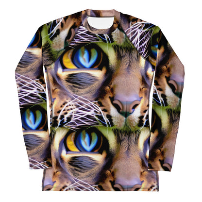 Women's Rash Guard - Eye of the Wild