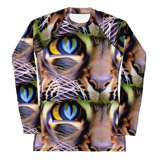 Women's Rash Guard - Eye of the Wild