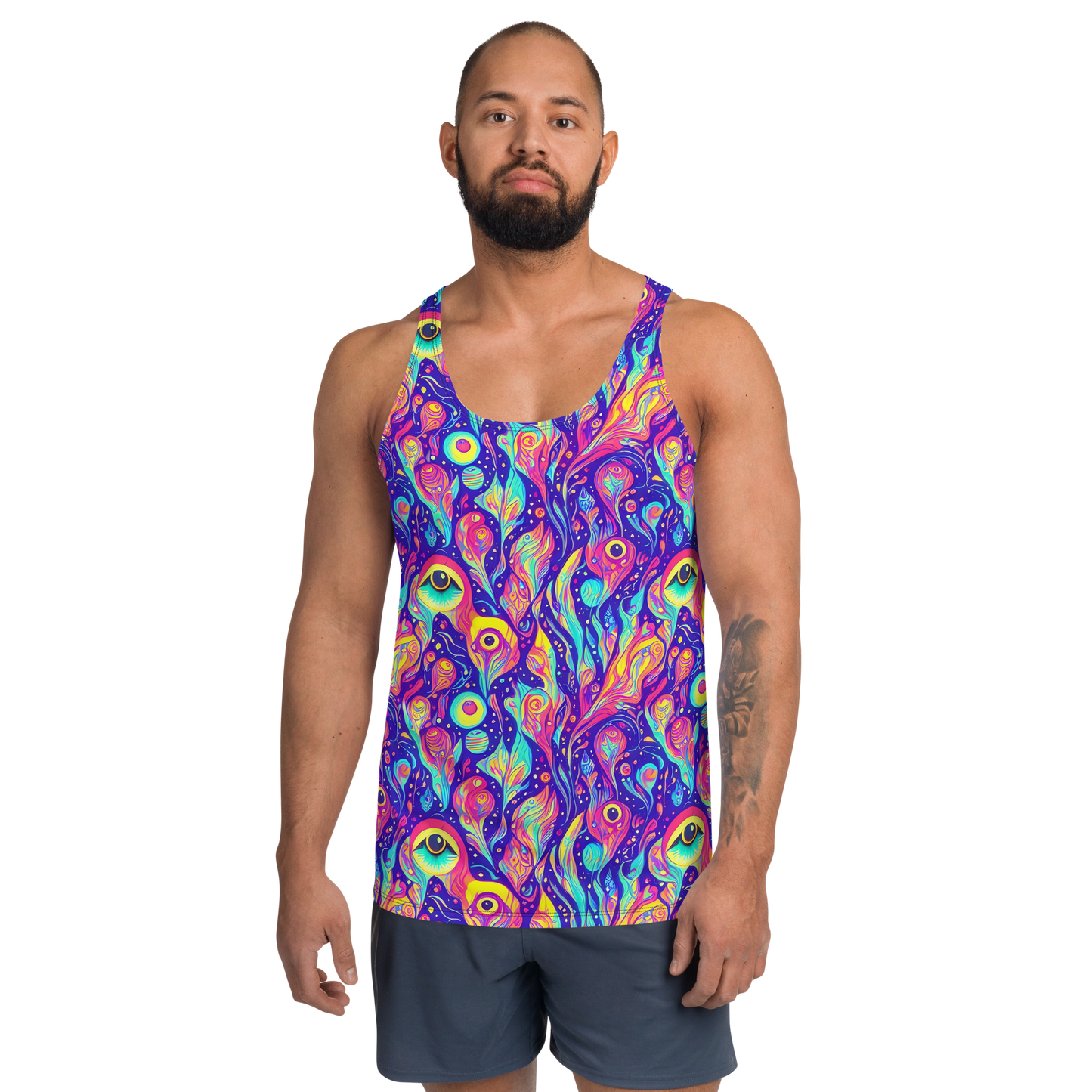 Men's Tank Top - Mystic Petal Dance