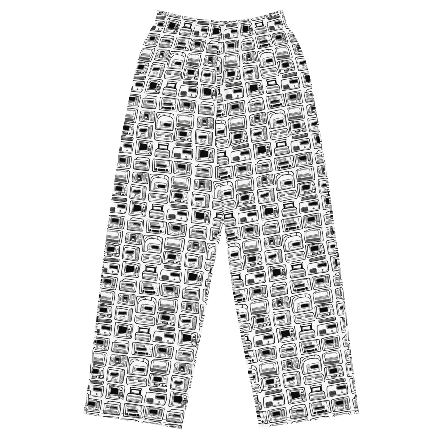 Wide-Leg Pants - Techno Echo