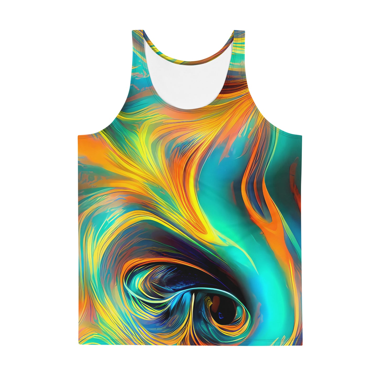 Men's Tank Top - Flameflow Artistry