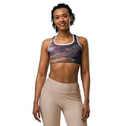 Sports Bra - Chromatic Flux