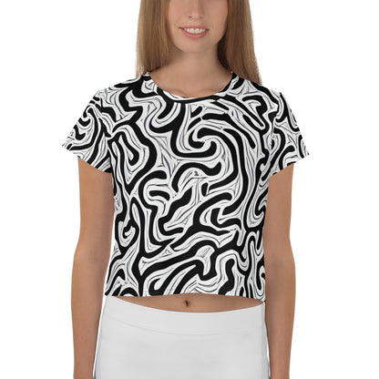 Women's Crop Tee - Inked Dreams