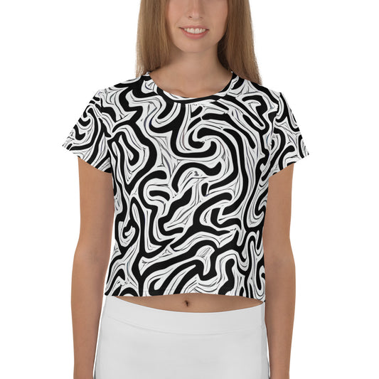 Women's Crop Tee - Inked Dreams