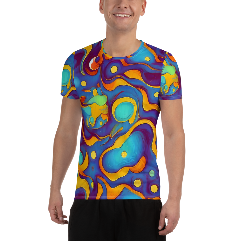 Men's Athletic T-Shirt - Pelton Swirl