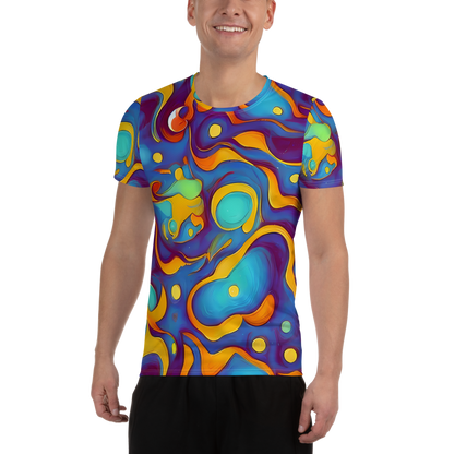 Men's Athletic T-Shirt - Pelton Swirl