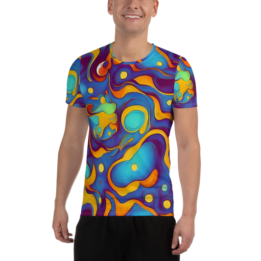 Men's Athletic T-Shirt - Pelton Swirl