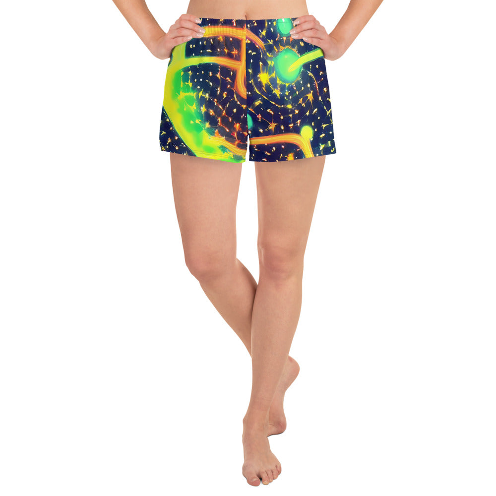 Women’s Athletic Shorts - Coorte's Cosmos