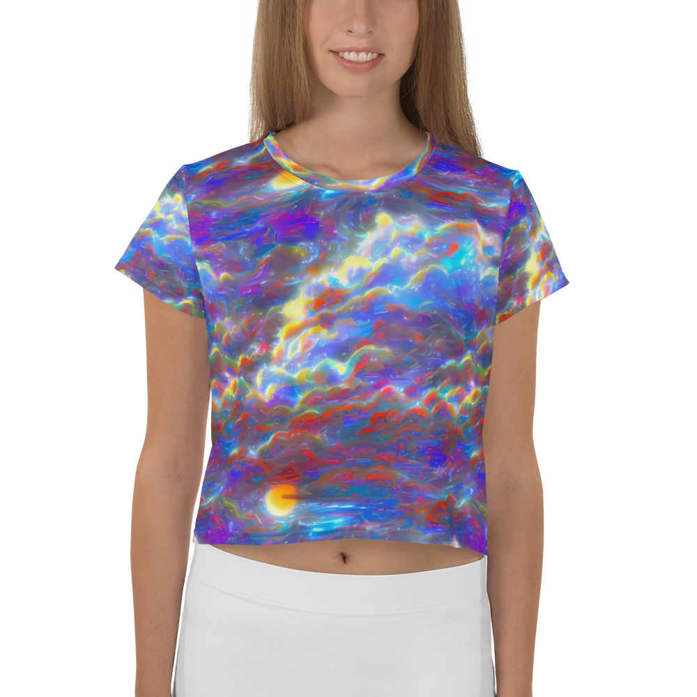 Women's Crop Tee - Orion Ripple