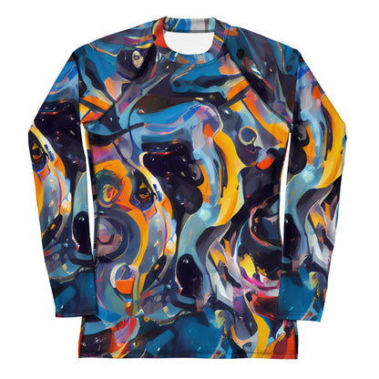 Women's Rash Guard - Vivid Whirl
