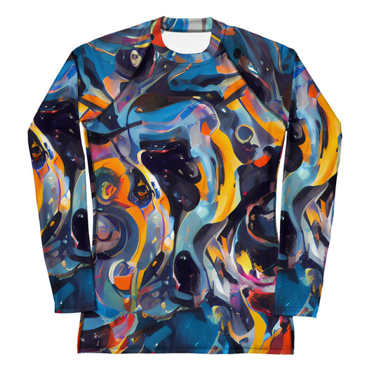 Women's Rash Guard - Vivid Whirl