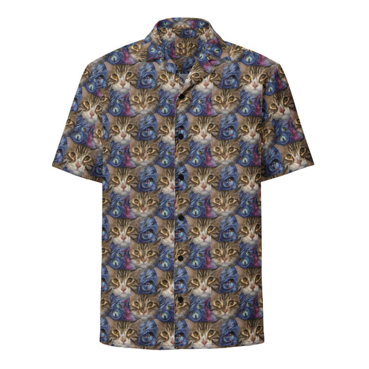 Button Shirt - Feline Fantasy