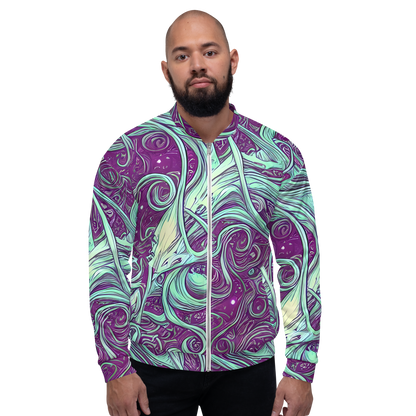 Bomber Jacket - Temple Swirls