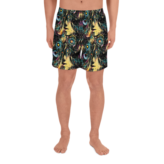 Men's Athletic Shorts - Celestial Echoes