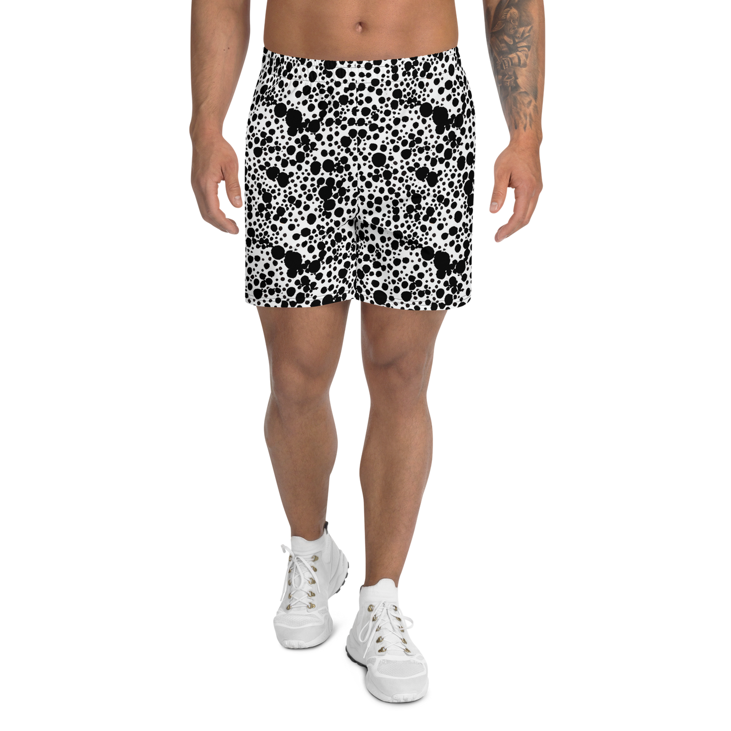 Men's Athletic Shorts - Dappled Shadow Dance