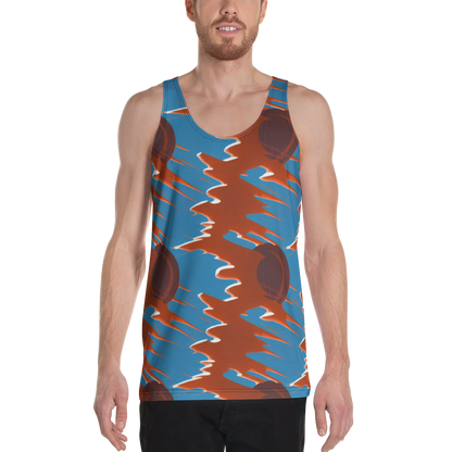 Men's Tank Top - Desert Vortex