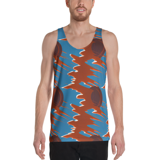 Men's Tank Top - Desert Vortex