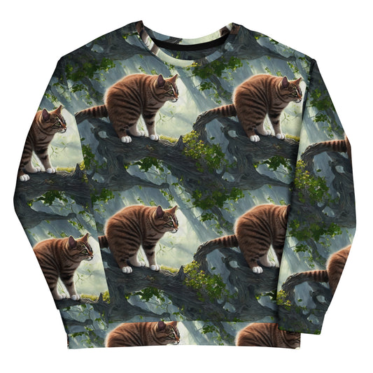 Sweatshirt - Whiskered Enigma