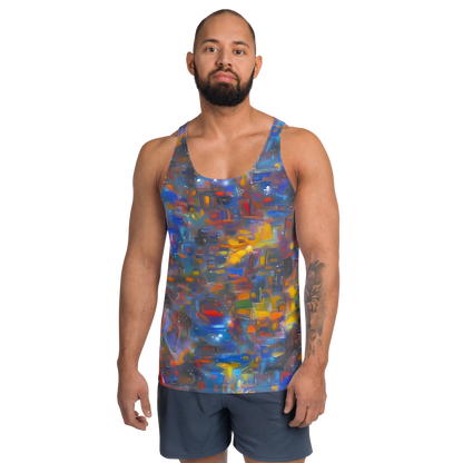 Men's Tank Top - Abstract Conflux