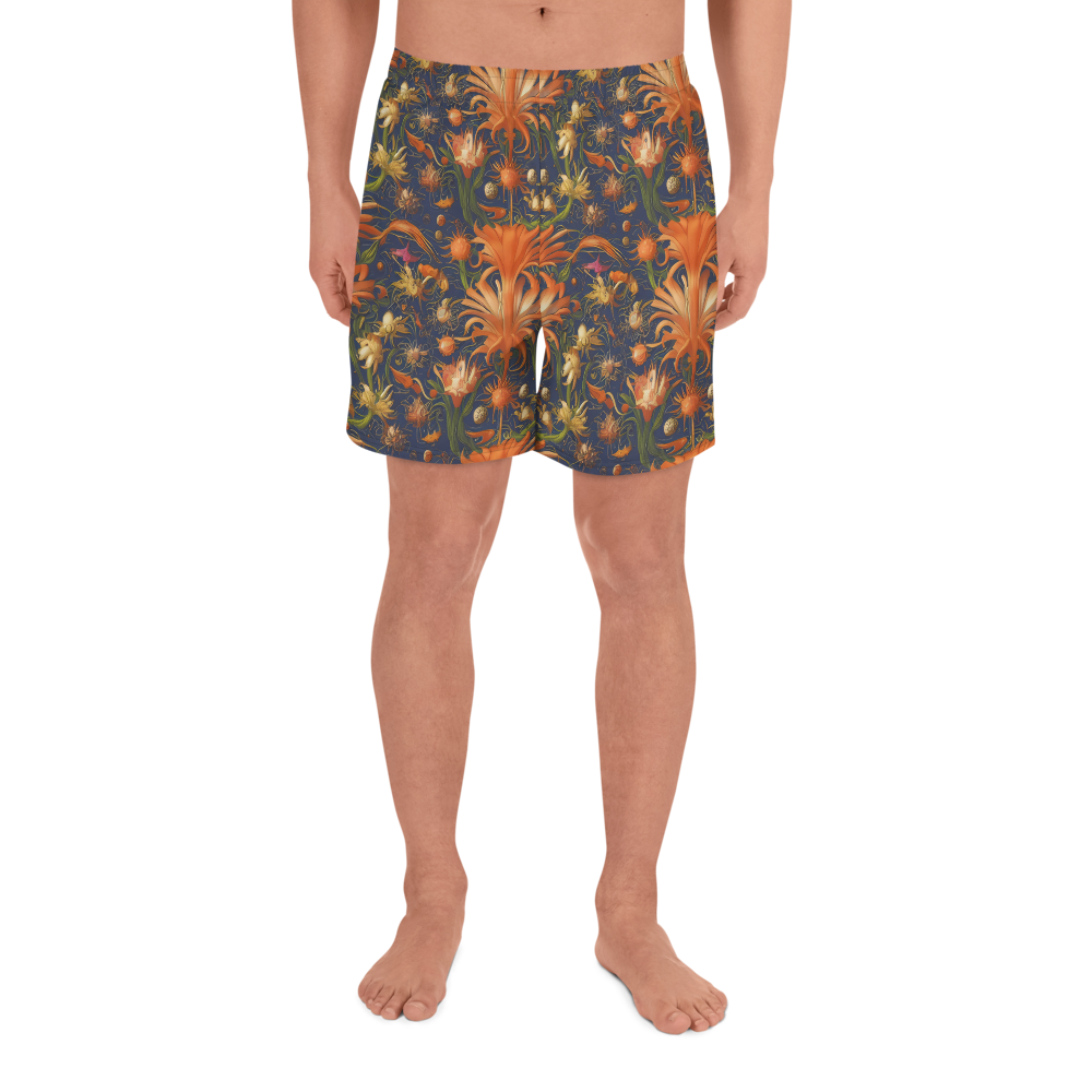 Men's Athletic Shorts - Stellar Blooms