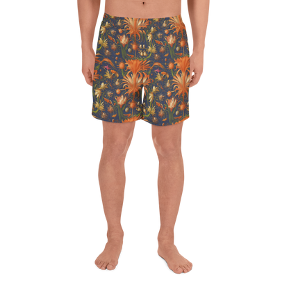 Men's Athletic Shorts - Stellar Blooms
