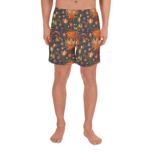 Men's Athletic Shorts - Stellar Blooms