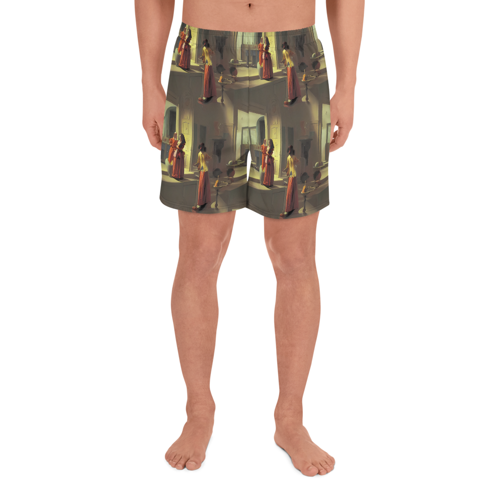 Men's Athletic Shorts - Surreal Shadows