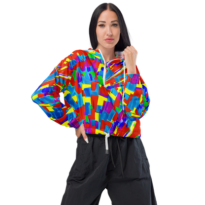 Women's Cropped Windbreaker - Newman's Nexus